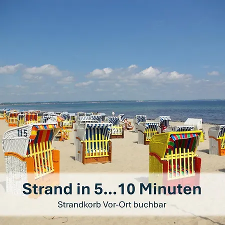 Paradies-ambiente - Strandnah, Sauna, Kamin, Hundefreundlich Appartamento